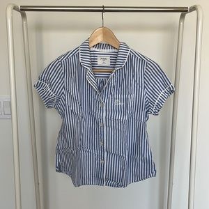 *FREE ADD ON* Gilly Hicks Short Sleeve Button Up Sleep Shirt